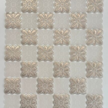 Classic Floral Dining Table Mat with Modern Easy-Care Material