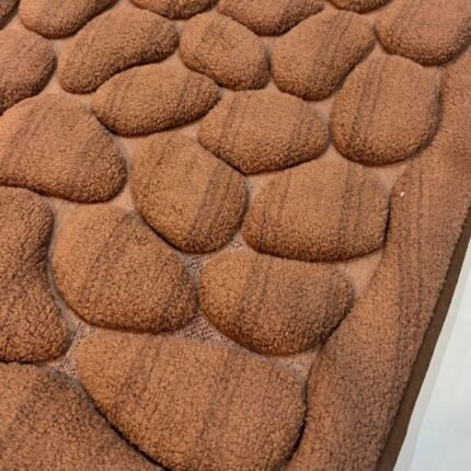 Luxury Pebble-Texture Floor Mat for Ultimate Foot Comfort