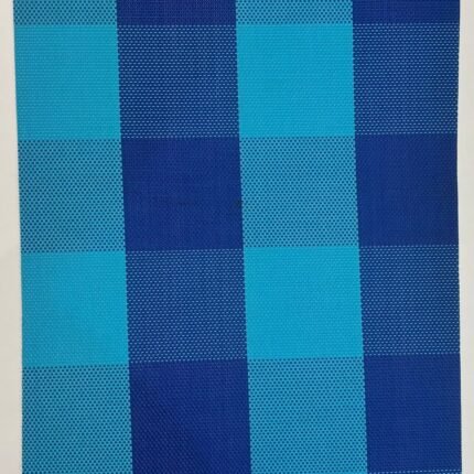 Ocean Grid Woven Table Mat – Bold Texture, Smart Table Styling