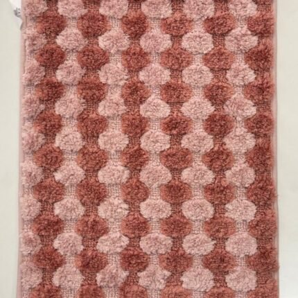 Easy-Clean Plush Geometric Floor Mat – Soft, Stylish & Low Maintenance