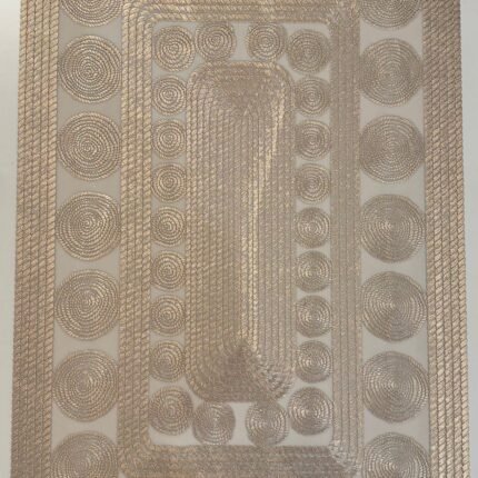 Golden Filigree Table Mat – A Statement of Subtle Luxury