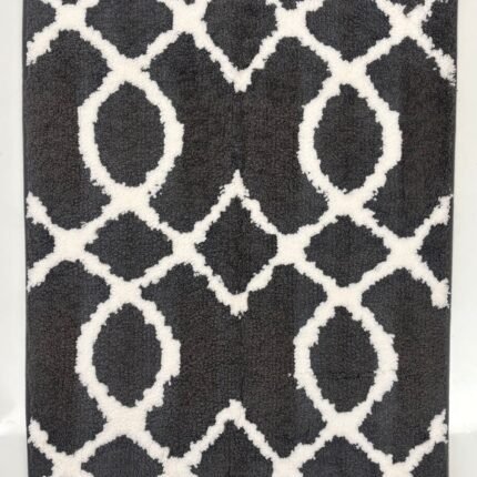 Ocean Teal Diamond Floor Mat – Easy-Clean Comfort for Everyday Living