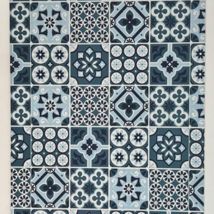 Elegant Mosaic Tile-Inspired Silicone Table Mat for Stylish Dining