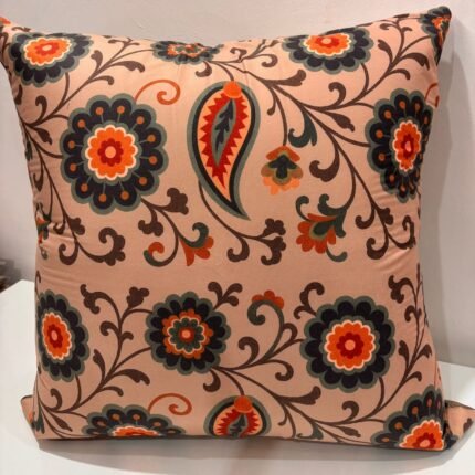 Artisan Paisley Vine Statement Cushion Cover