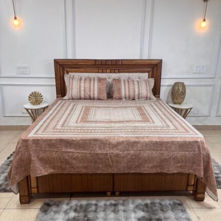 Sienna Heritage Concentric Border Premium Bedsheet Set