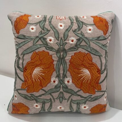 Whispering Leaves Designer Cushion Cover