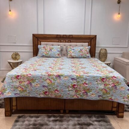 100% Pure Cotton Reversible Gudri Bedcover